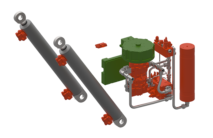 HELAX – Hydraulic-Electric Linear Axis